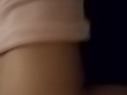 Asian/latina mix riding dick