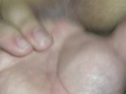 Fingering the wife's juicy pussy 6/16