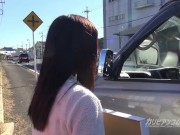 【無】所持金ゼロ！微乳ヒッチハイク！ 愛加あみ Ami 10/16