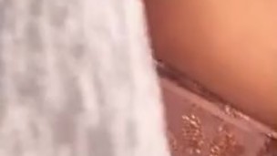 MILF slut gets massive facial from air bb owner live on Snapchat