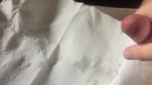 Huge drip then shoot cumshot slo mo!