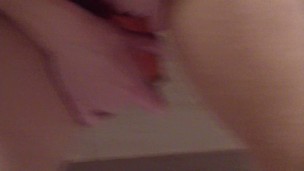 Nika in a bathroom and her play with pussy