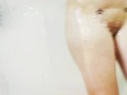 Hot shower time wet pussy ass play 6/16