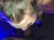 BBC Gettin blown by BBW; Blacklight Facial 9/16