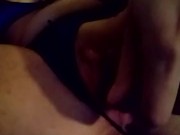 Making myself nice and wet with my vibrator