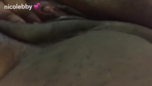 Playing with my pussy