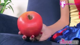 I Piedi di Biancaneve in Collant