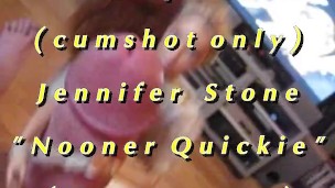 B.B.B preview: Jennifer Stone "Nooner Quickie" AVI high def no SloMo cumsho