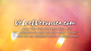 Veronica |Teen Femdom Product Review: Chastity Strap-on Crotch Rocket Dildo