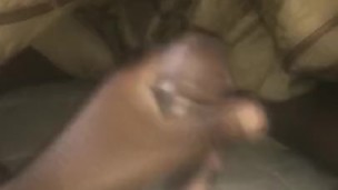Busting a quick nut while doing laundry 