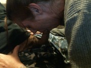 Tought I was getting a handjob and she Sucked me dry! 5/16