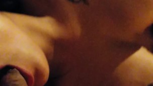 Jiggly slurping on Kofu's juicy cock