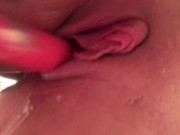 fucking myself while daddy is at work