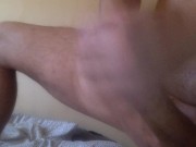 Polishing the Cock and shooting cum