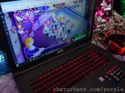 Purple_bitch FAP CEO PLAYING ADULT GAME FUCK PUSSY