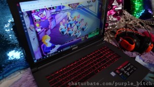 Purple_bitch FAP CEO PLAYING ADULT GAME FUCK PUSSY