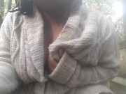 Woodland Nymph Practicing Outside - Home from College 1/16