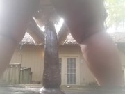 Woodland Nymph Practicing Outside - Home from College 11/16