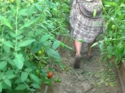 Fucks himself with a cucumber 3/16