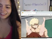 Camgirl Reacting to Hentai - Bad Porn Ep 6 10/16