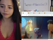 Camgirl Reacting to Hentai - Bad Porn Ep 6 2/16