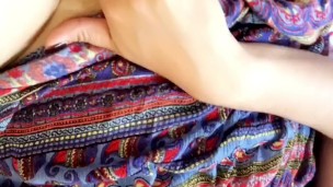 Teasing my boyfriend in my a little dress