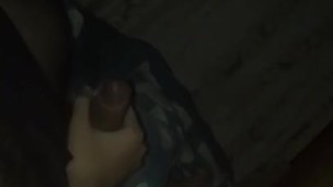 Stroking my thick cock loud moans heavy breathing ASMR