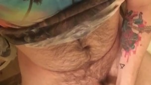 Quick stroke and cumshot