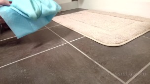 Desperately Pissing Twice on an Absorbent Mat