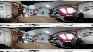 Teen Sarah girl photoshoot before whitebox masturbation vr scene 3DVR360 UD