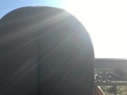 outside
