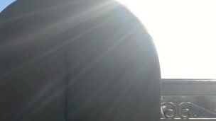 outside