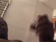 Stroking Big Black Dick