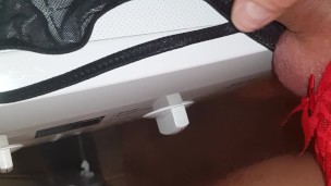 cum on black strings then eat that sperm