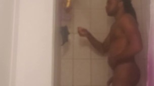Showing after rubbing one out