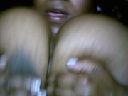 Huge ebony tittyfuck with cumshot 11/16