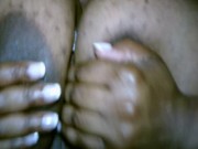 Huge ebony tittyfuck with cumshot 12/16