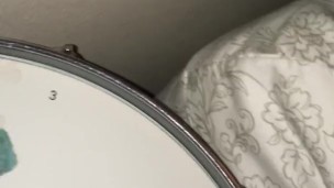 Tried to cum in shot glass