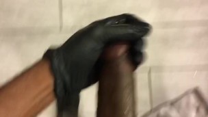 Jacking dick at work