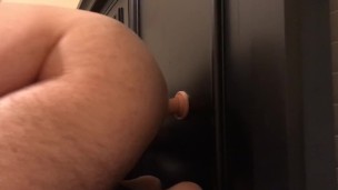 Fucking my tight ass with a big dildo
