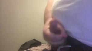 College bear beats cock with door open and roommates home