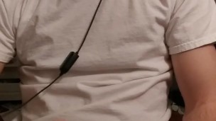 Shooting cum on my shirt