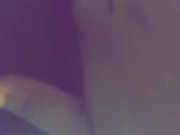 Just a tease, Sugar Bear shows you her fat pussy