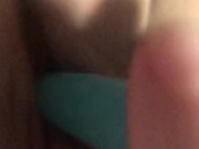 Virgin squirting all over your cock