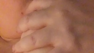 DD self breast play