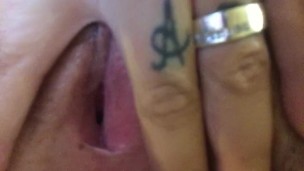 Suction wetness Latin pink pussy