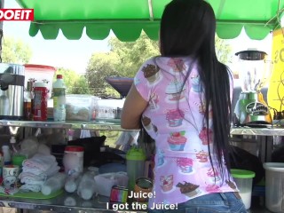 Horny Brunette has her Holes Filled #LETSDOEIT