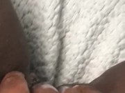 Playing with my pussy