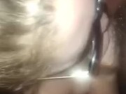 Big titty brunette gives sloppy blowjob to big cock 15/16