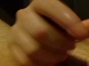 Having a quick wank..